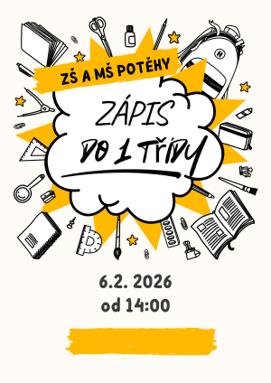 Zápis do 1. třídy
